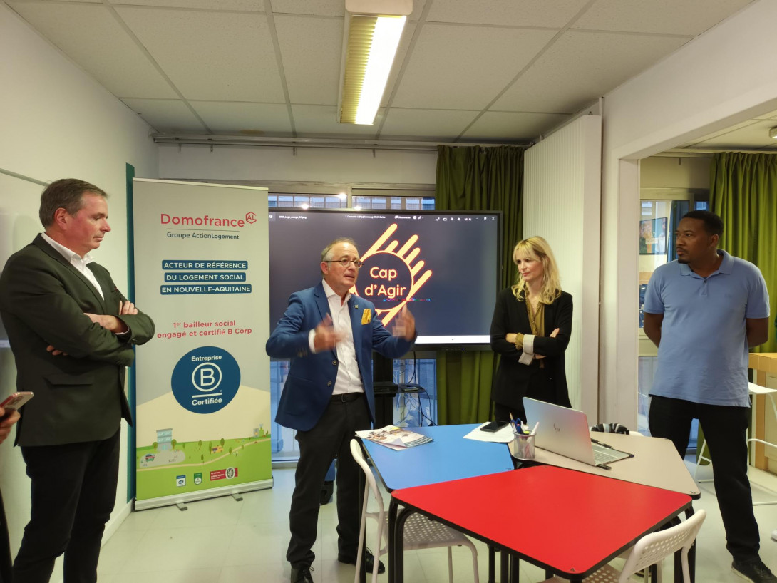 Domofrance s’associe avec Cap d’Agir dans l’innovation social.